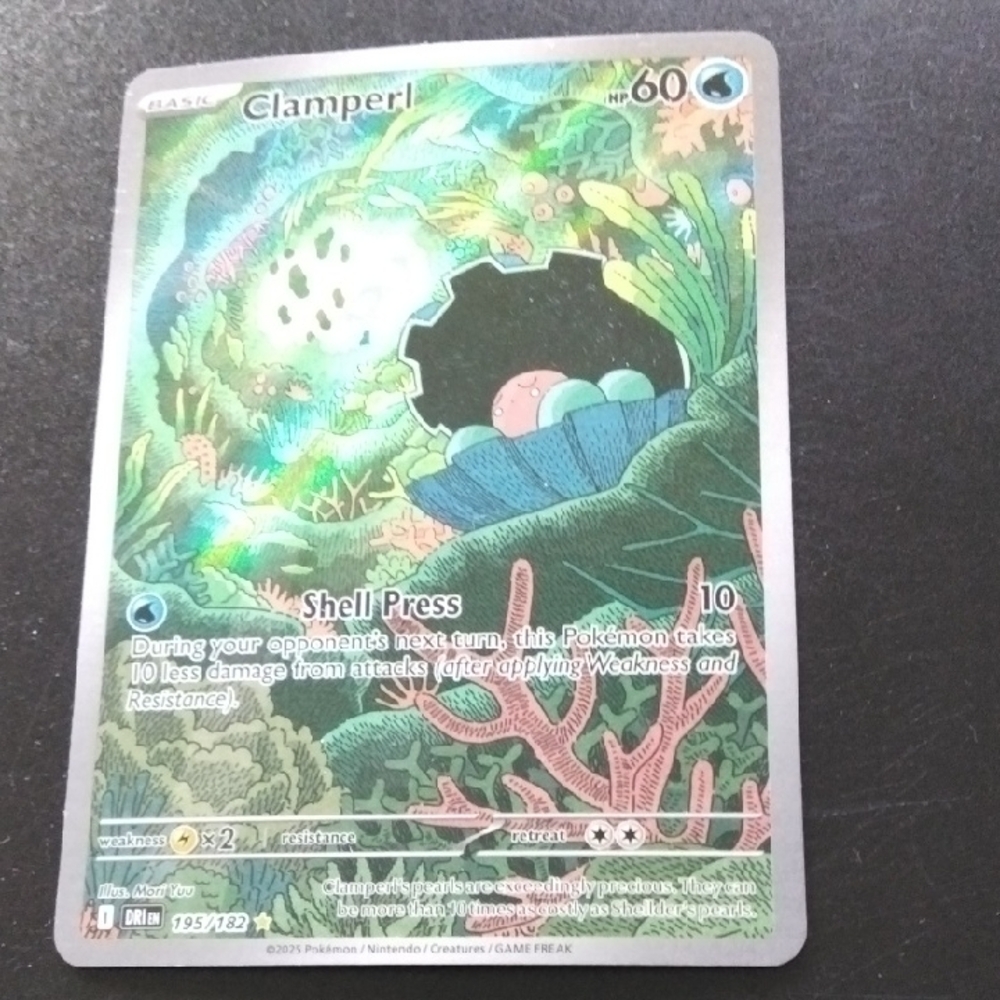 Clamperl Illustration Rare
